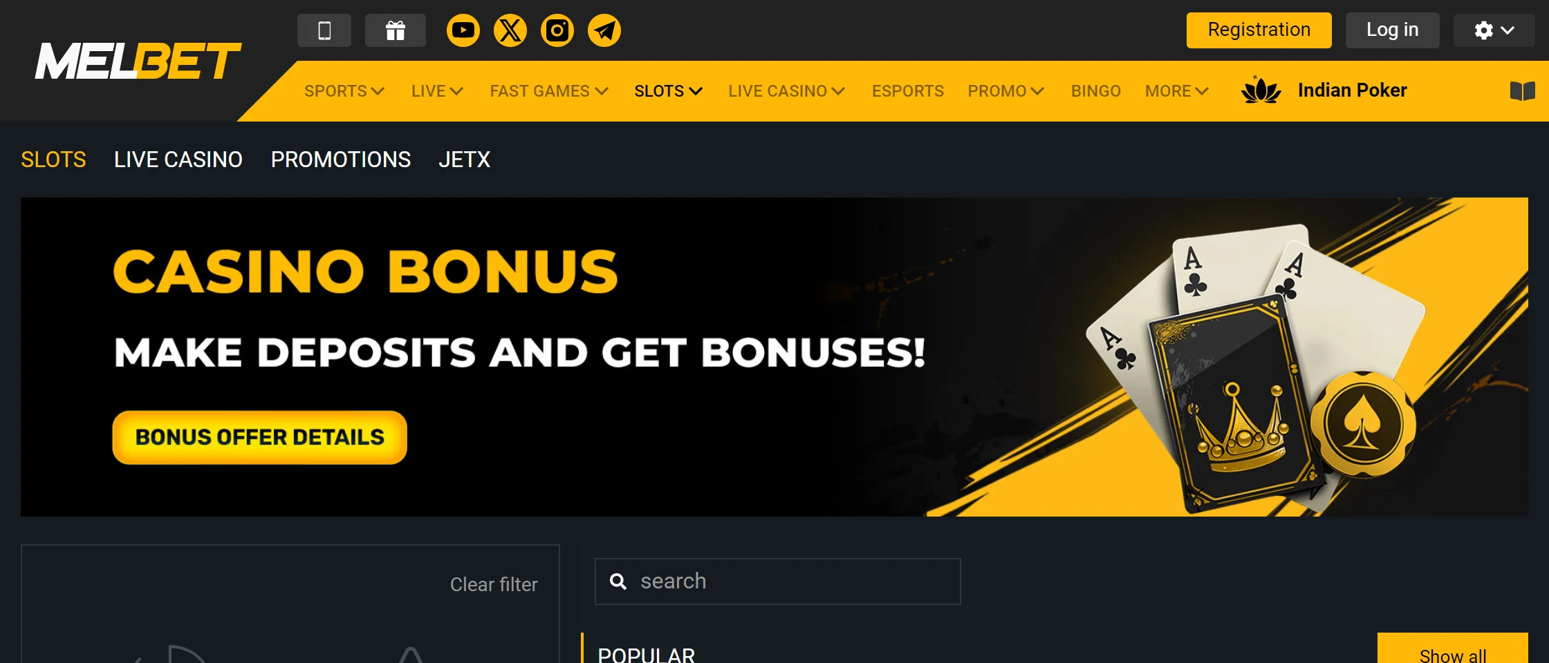 Melbet bonuses and promotions in Morocco